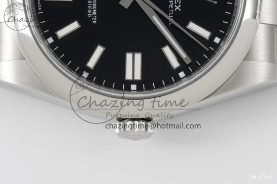 MiroTime 0412 Oyster Perpetual 41mm 124300 KING 1:1 Best Edition 904L Steel Black Dial on SS Bracelet VR Cozy 2082